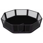 Black Color Octagon Mma Ring Steel Material Mma Floor Cage With ISO9001 for sale