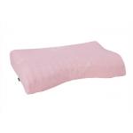 Pink Color Memory Foam Massage Pillow , Orthopedic Contour Pillow For Side Sleep for sale