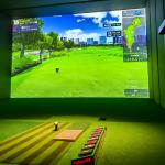 Professional Indoor Golf Simulator 3d Golf Simulator Interactive Projection Game for sale