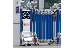 China 17m / min Electric Folding Sliding Gate Automatic Retractable Stainless Steel 201 304 supplier