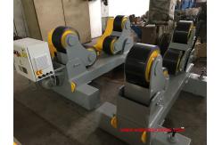 China 50 Ton Self Aligning Pipe Welding Rotator Rollers With Foot Pedal supplier