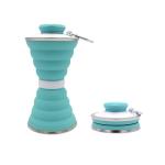 500Ml Silicone Expandable And Foldable Drinking Water Bottle for sale