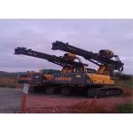 Foundation 2.8km/H 37m Depth Multifunctional Drilling Rig Hydraulic Crawler Drill Machine for sale