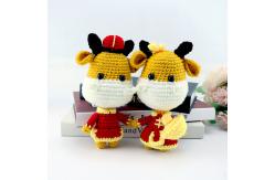 China Lifelike Polyester Stuffed Handmade Crochet Doll supplier