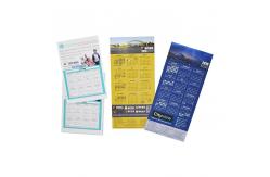 China Writable Fridge Magnetic Calendar Souvenir Flexible With Concise Design supplier