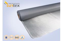 China Fireproof PU Coated Fiberglass Fabric one Sided For Expansion Joint supplier