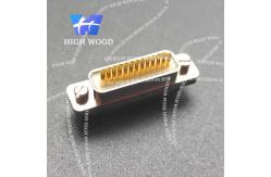 China Micro-D MWDM Solder Cup Metal Shell Connectors MWDM2L-25NSM supplier