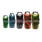 Silkscreen / Digital Printing Transparent Dry Bag For Swimming Water Sports  for sale