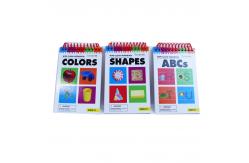 China Wipe Clean Workbook Collection Shape Children'S Learning Flash Cards supplier