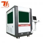 Enclosed Mini CNC Metal Plate Fiber Laser Cutting Machine 380V 50Hz / 60Hz for sale