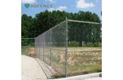 China Heavy Duty Galvanized 8' High 6ft Diamond Mesh Fence Gate Panel supplier