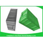 Large Standard Warehouse Plastic Euro Stacking Containers 800*600*340mm