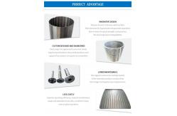 China Customizable Wedge Wire Baskets - Open Area 38.5% Weave Method Plain Weave supplier