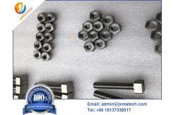 China Machined Heavy Tungsten Alloy Screws 16.3-18.5 G/Cc supplier