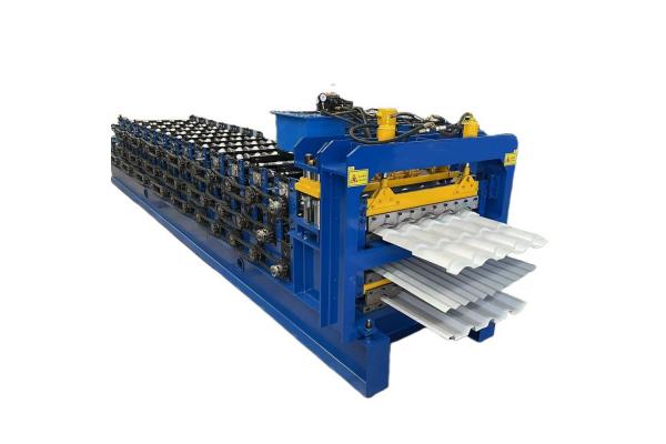 Metal Tile Roof Sheet Roll Forming Machine PBR Panel