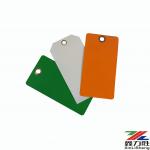Lockout Tagout Plastic Safety Tag With Subject Matter Customized Mounting Hole Size for sale