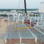 Versatile Steel Structure with Aluminum Alloy Window and Low Carbon Steel Main Structure