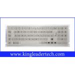 Panel Mount Multimedia Kiosk Keyboard Panel Mount With Number Keypad In Flat Keys