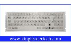 China Panel Mount Multimedia Kiosk Keyboard Panel Mount With Number Keypad In Flat Keys supplier