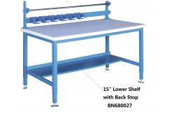 China Anti Static Warehouse Work Tables , Heavy Duty Steel Workbench High Strength supplier