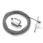 Steel Wire Rope Loop Kit Cable Gripper With Stud Two Way Aircraft Cable Hanging Kit for sale