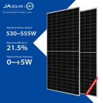 530W 535W JA Bifacial Solar Panel 540W 545W 550W 555W Zonnepanelen Solar Panels For Greenhouses for sale