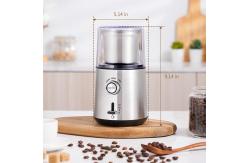 China Dry Herb Grains Custom Grinder Coffee Machine Electric With One Button Switch supplier