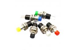 China PBS-110/PB05A 7MM Small keyless button switch circular self-reset 2 pin supplier