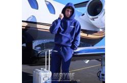 China Customization Men Plain Tracksuit Pullover Zip Up Matching Hoodie And Sweatpants supplier