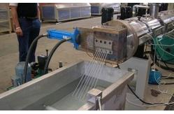 China PE Plastic Granules Machine , CE Certified PE Film Granules Machine supplier