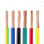 Flexible Electric Cable Wires 450/750V Single or Multicore with Pure Copper Conductor for sale