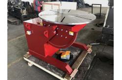 China Welding Rotating Table 1000kg Welding Positioners Remote Hand Control Box supplier