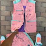 Fashionable Hip Hop Unisex Cargo Shorts Set Vest And Shorts Set Latest Design for sale