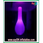 H2m Inflatable Lighting Decoration , Led Lighting Inflatable Bottle
