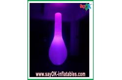 China H2m Inflatable Lighting Decoration , Led Lighting Inflatable Bottle supplier