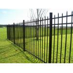 Heavy Duty Garden Security Steel Tubular Fence Panels Square Post for sale
