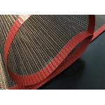 Heat Resistance Ptfe Conveyor Belt Food Grade 4*4mm Baking for sale