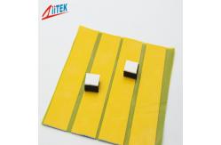 China Specific Gravity 3.0 G/Cc Silicone Thermal Pads Conductive For Notebook supplier