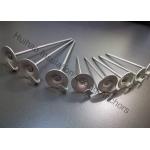 Round Or Rectangular Stainless Steel Lacing Anchors With Hooks