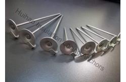 China Round Or Rectangular Stainless Steel Lacing Anchors With Hooks supplier