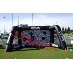 Inflatable football goal target toss Inflatable Mega Goal Soccer Outdoor Sports Set for sale
