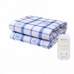 Dual Digital Heated Low Emf Electric Blanket King Size Breathable Fleece for sale