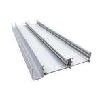 P65 White Black Powder Coated Aluminum Profiles For Windows Doors  T5 for sale
