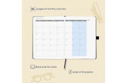 China FSC Certified Paper Medium Academic Planner Vertical Weekly Layout supplier