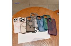 China Skin Friendly Soft TPU Magsafe Phone Case Shockproof Anti Fingerprint Mobile Cover supplier