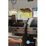 800-1300KG Radiator Making Machine For Clinching Plastic Tank In Blue / White Color for sale