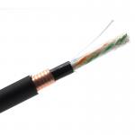 Steel Tape Armored F/UTP CAT6 CAT6A CAT6E Cable for Outdoor HDPE 4 Pairs 8 Core for sale