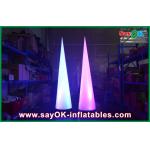 Light Circular Cone Inflatable Lighting Decoration For Advertising for sale