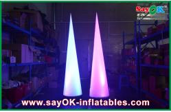 China Light Circular Cone Inflatable Lighting Decoration For Advertising supplier