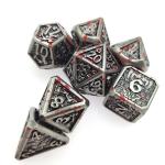 Tabletop Game Metal RPG Dice  Neat Sharp Edges Liqui Role Playing Dice Games for sale